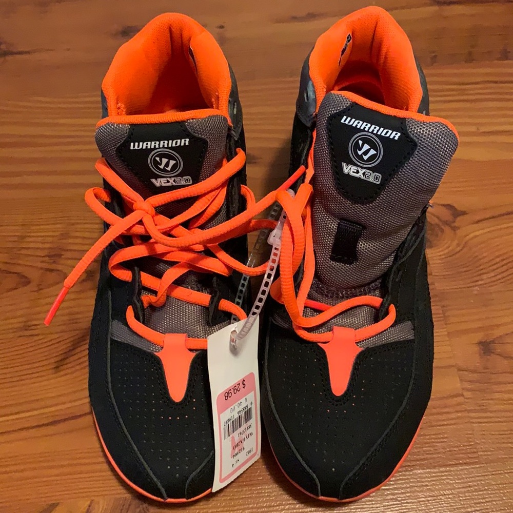 Brand new warrior cleats. Soccer lacrosse football size 4